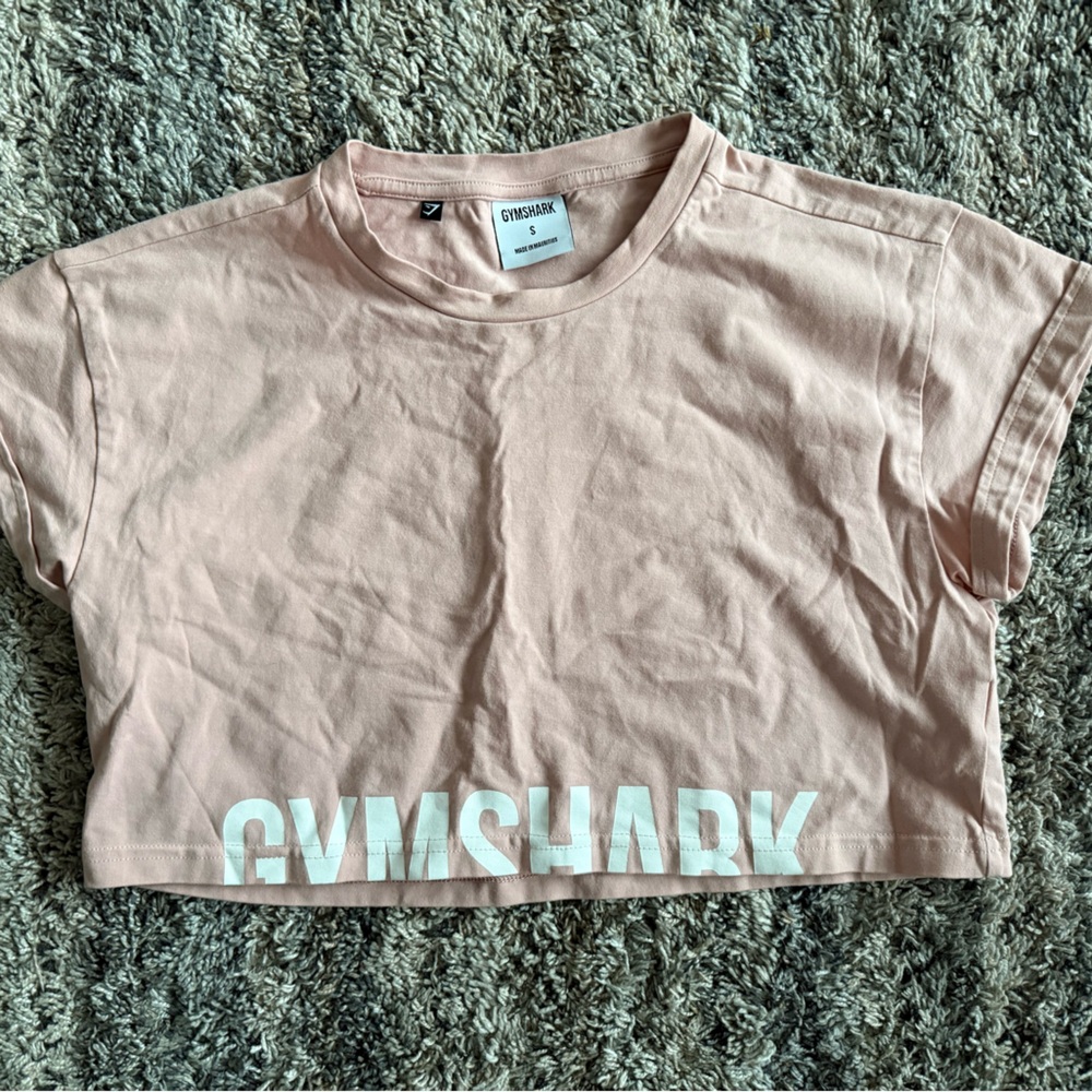 Gymshark Fraction Crop Top Women’s Small Pink